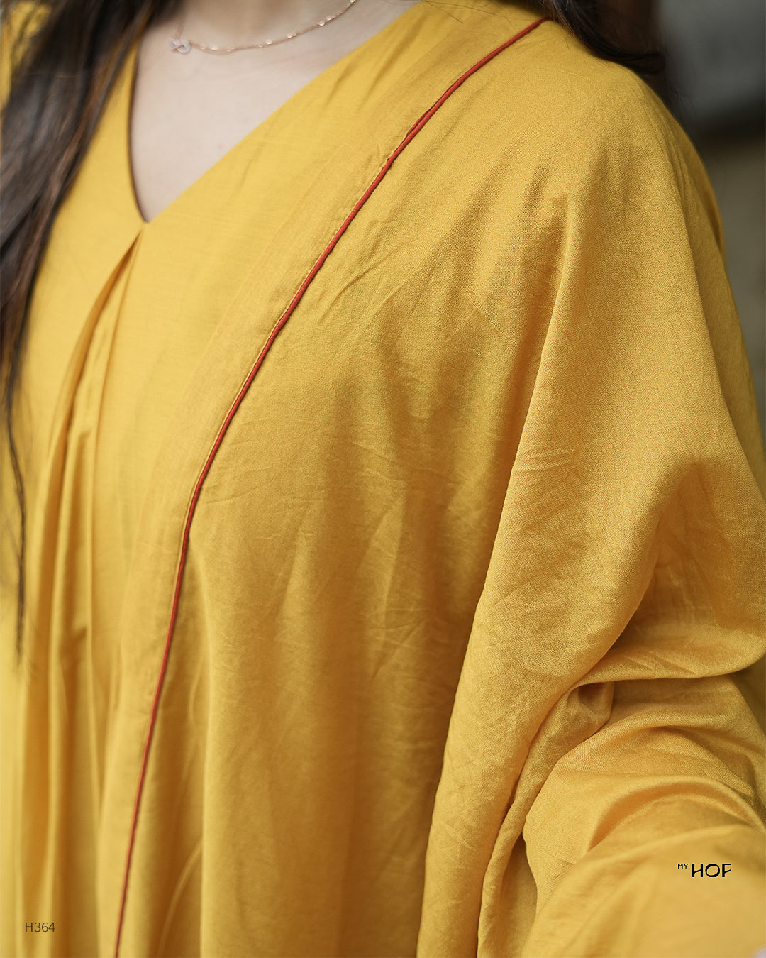 MY HOF Yellow Suit Set in muslin