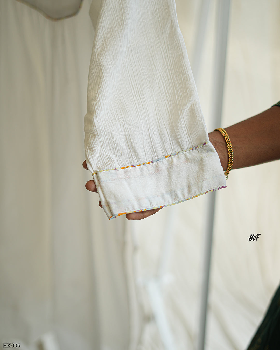 MyHof White Casual Kurti In Cotton