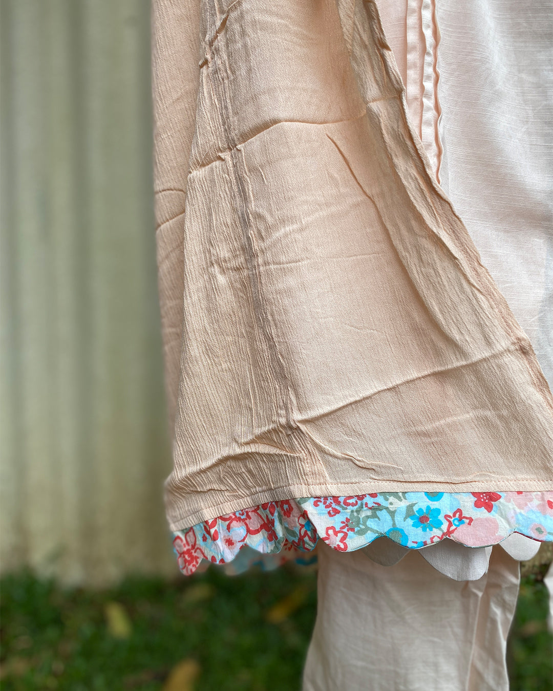 MY HOF Baby Pink Suit Set In Cotton